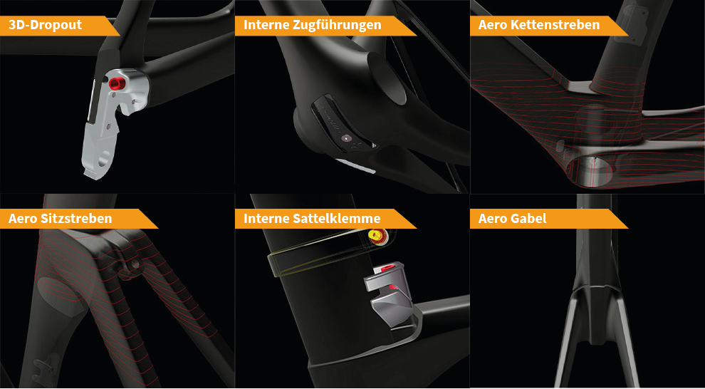 Wilier Cento1 Air Rennrad und Rahmen Technologien