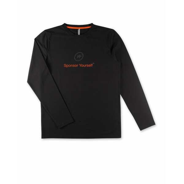 Assos Langarmshirt "Sponsor Yourself" black-orange