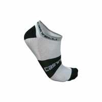 Castelli Lowboy Sock white/black XXL (44-47)