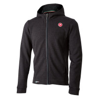 Castelli Milano Fleece Jacke schwarz