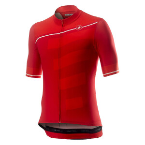 Castelli Trofeo Radtrikot Kurzarm red