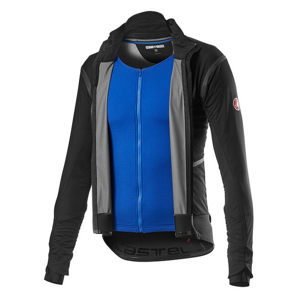 Castelli Alpha Ros2 Jacket Light Black