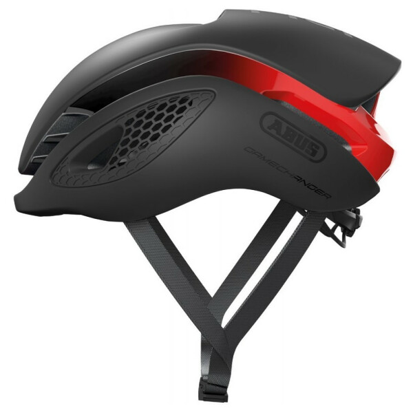 Abus Gamechanger Fahrradhelm -black/red L (58-62cm)