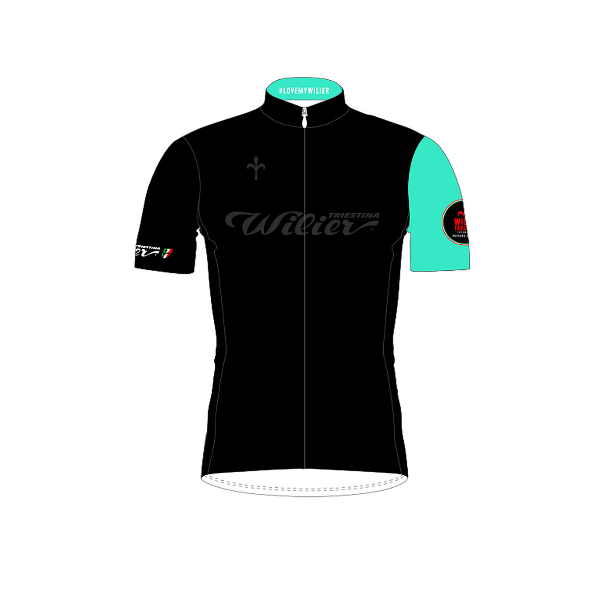 Wilier Cycling Club Lady - Trikot schwarz