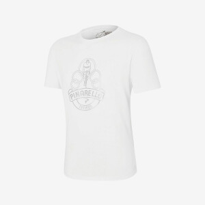 Pinarello T-Shirt Heritage Logo white