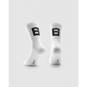 Assos Poker Socks 6 Holy White