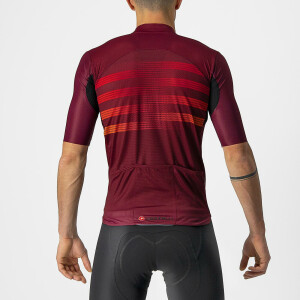 Castelli Endurance Pro Jersey bordeaux/red-orange