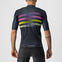 Castelli Endurance Pro Jersey savile blue/electric lime