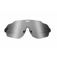Koo Eyewear "Supernova" Black matt / Super Silver Mirror
