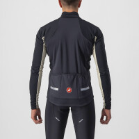 Castelli Mortirolo 6S Jacket  LIGHT BLACK/CHALK-SILVER REFLEX