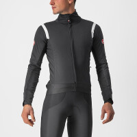 Castelli Alpha Ros2 Jacket Light Black / white-dark grey