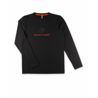 Assos Langarmshirt "Sponsor Yourself" black-orange M