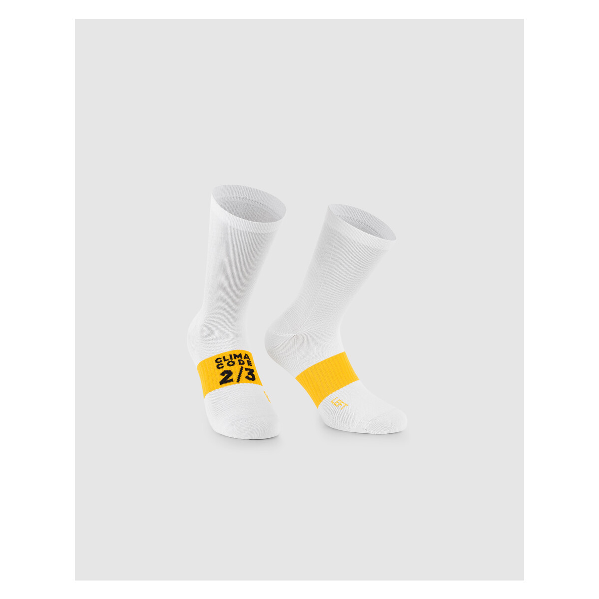 Assos Spring Fall Socks EVO - White Series