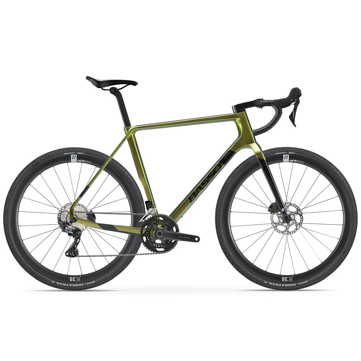 Basso Palta Gravelbike - Poseidon - Shimano GRX 800 2x  -...
