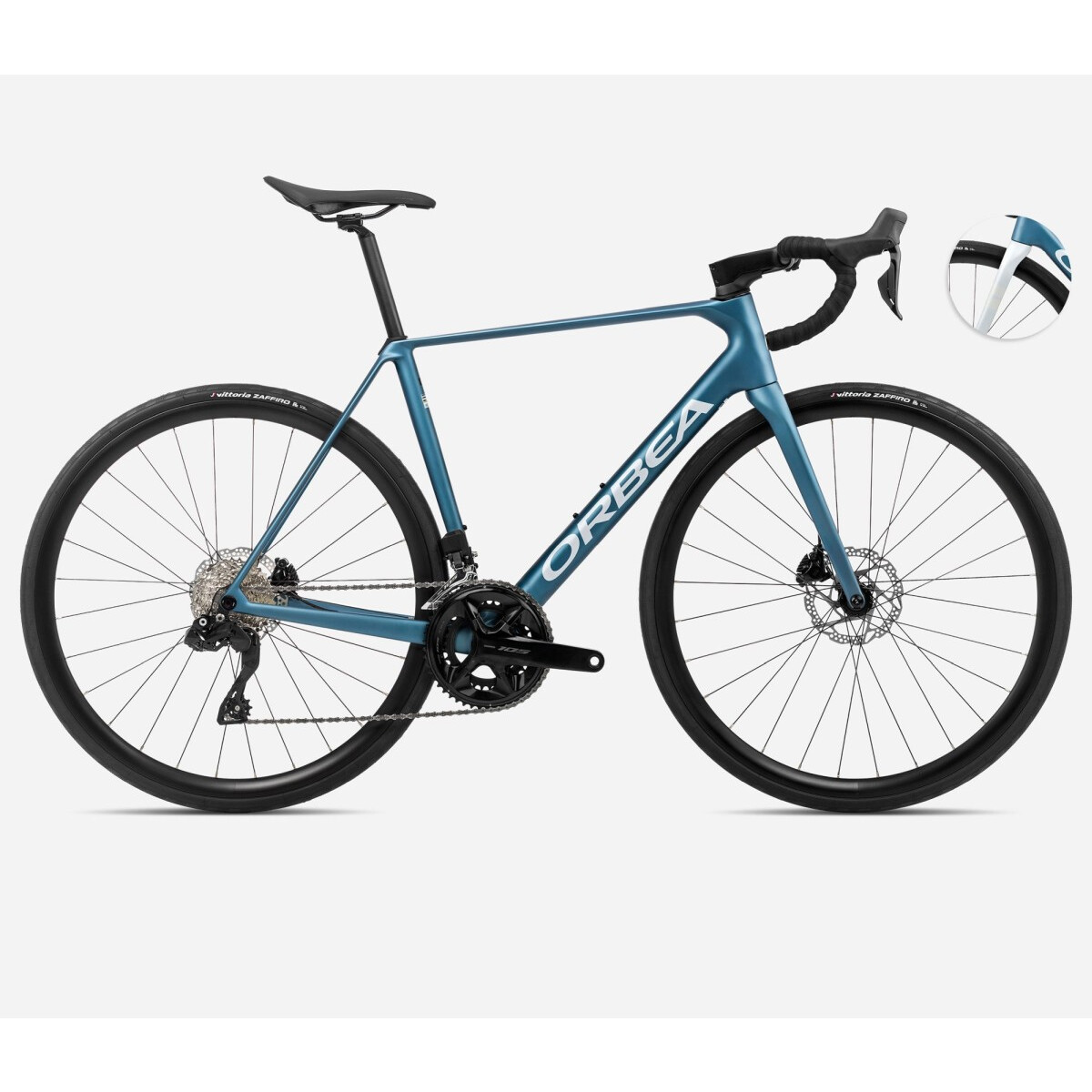 Orbea Orca M30i Rennrad - 105 Di2 Disc - slate blue -...