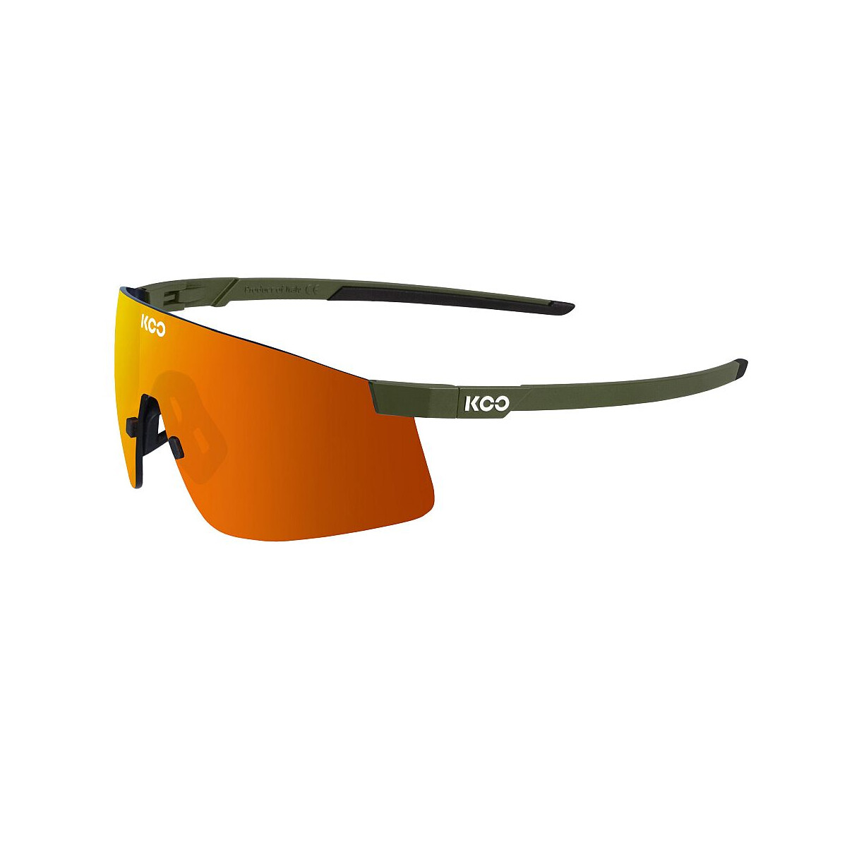 Koo Eyewear "Nova" Olive Green Matt / Orange...