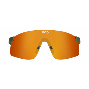 Koo Eyewear "Nova" Olive Green Matt / Orange...