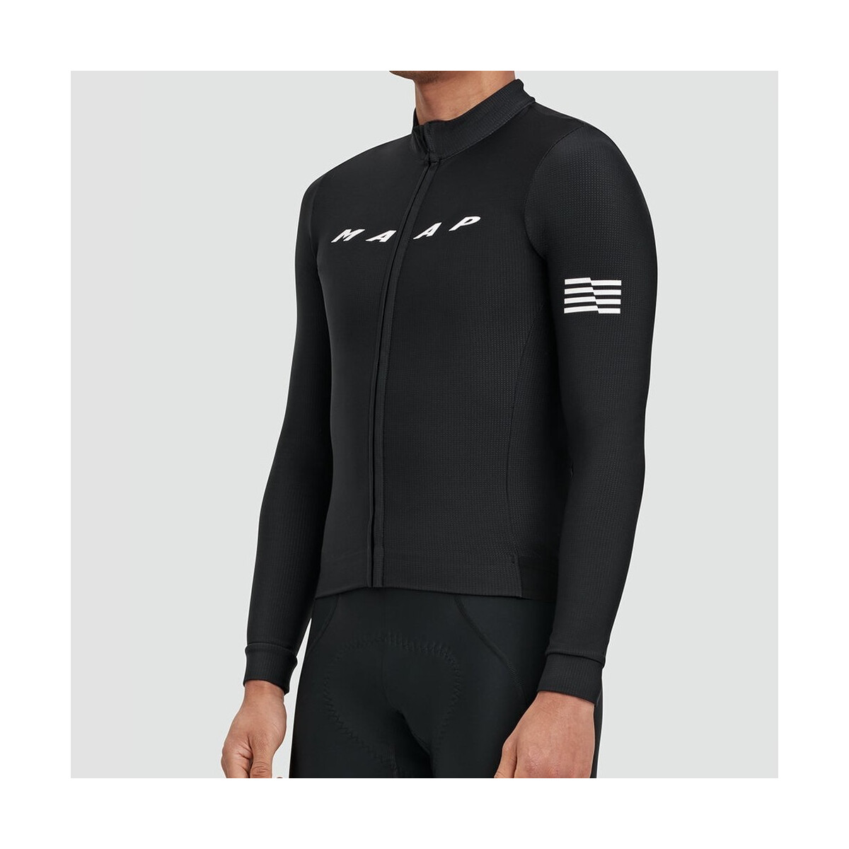 MAAP Evade Thermal Long Sleeve Jersey 2.0 Black