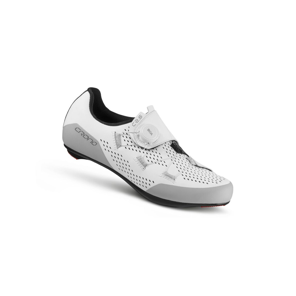 Crono CR-2.5 Carbocomp Rennradschuhe weiß